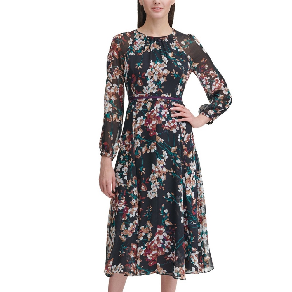 Tommy Hilfiger Chiffon Midi dress